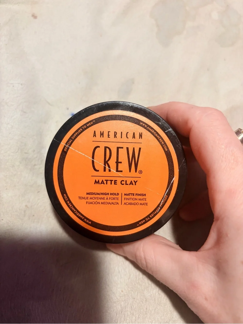 American Crew Matte Clay Hair Styling Wax & Beauty Gift Bag